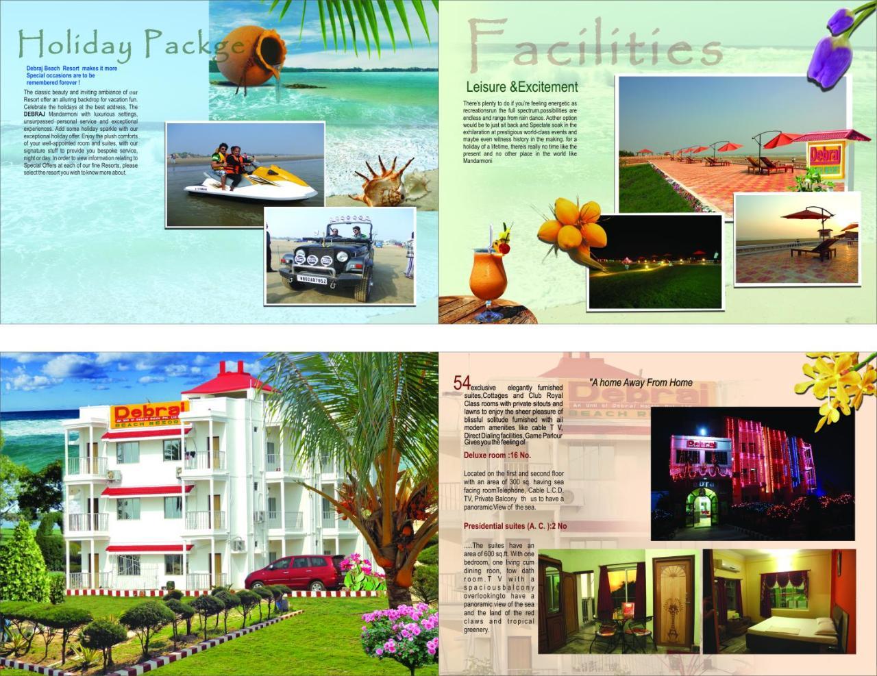 Debraj Beach Resort Mandarmani Extérieur photo